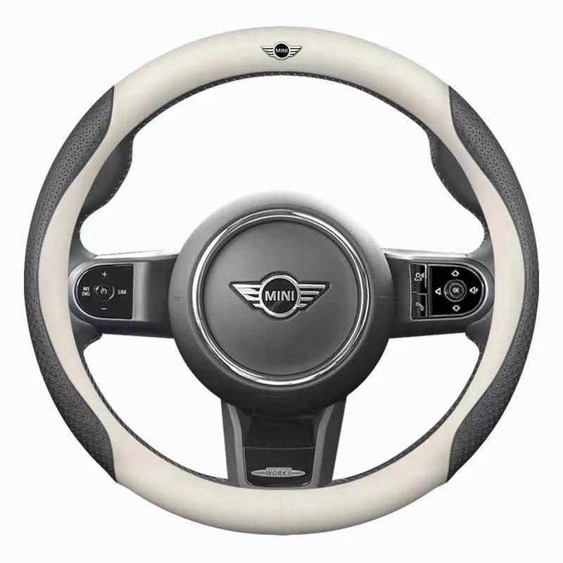 Mini Cooper Carbon Fiber Steering Wheel Cover
