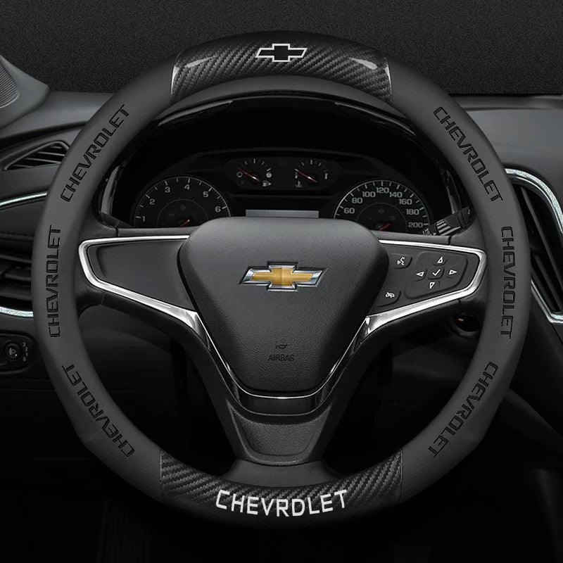 Chevrolet Cruze Silverado Tahoe 3D Embossed Steering Wheel Cover