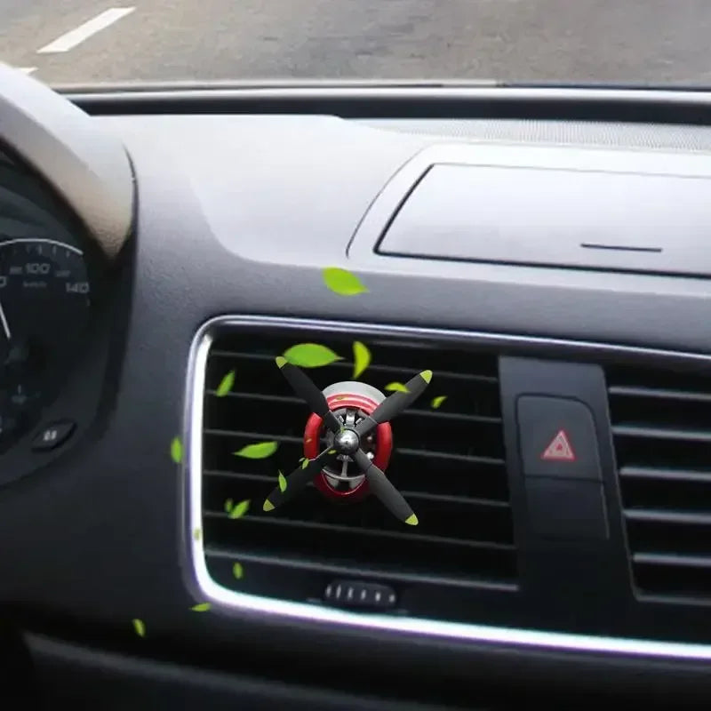 AutoPro Rotating Propeller Car Air Freshener Diffuser Vent Mount