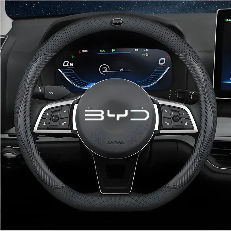 BYD Song Plus Leather Steering Wheel Cover