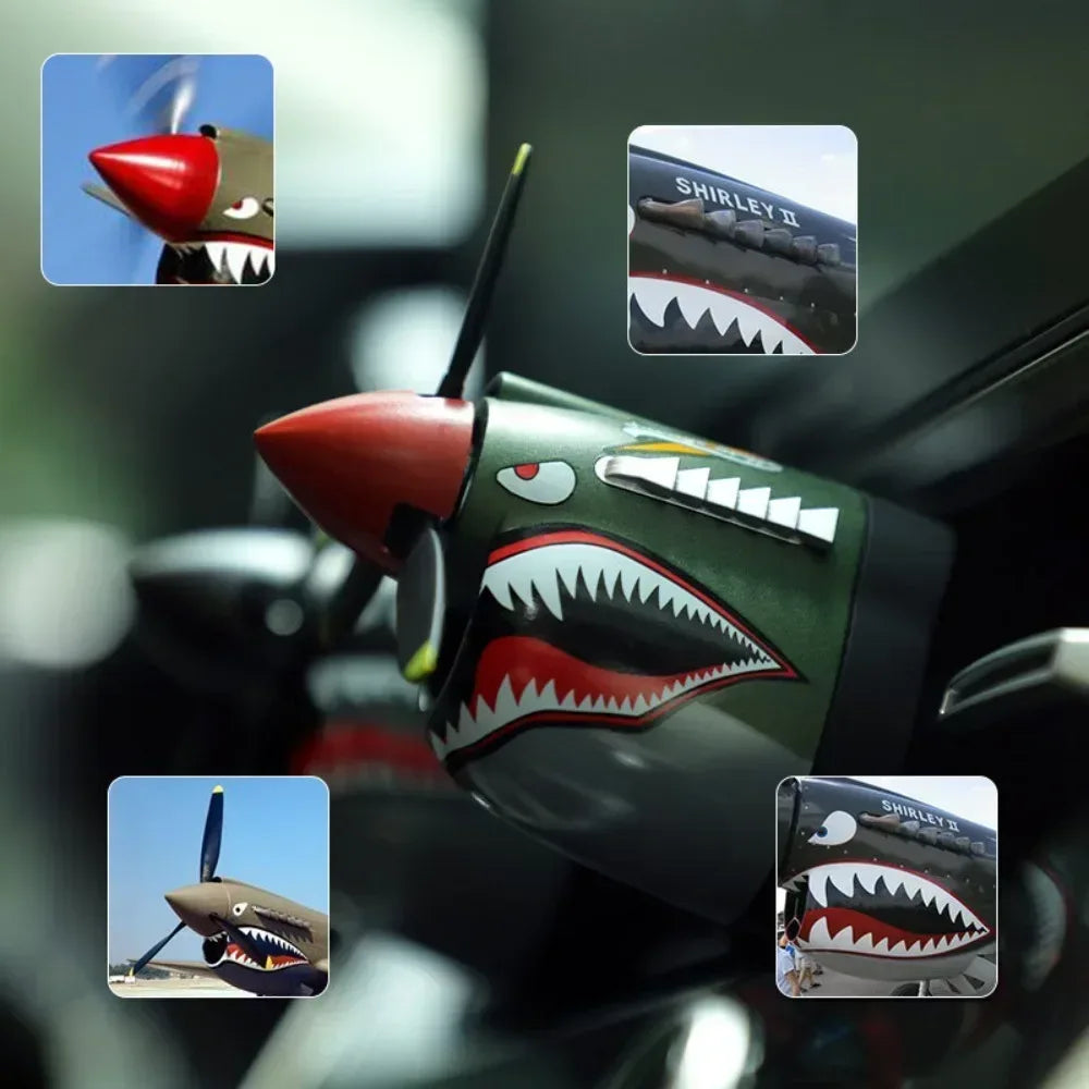 Car Air Freshener Rotating Propeller Fan Diffuser