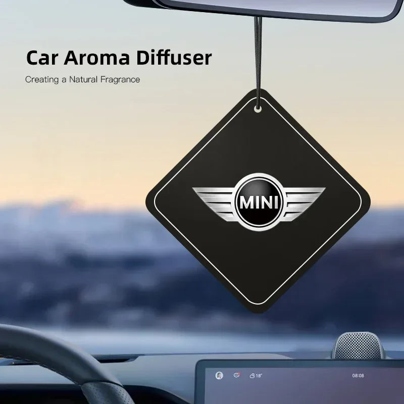 Mini Cooper Car Air Freshener Rearview Mirror Pendant