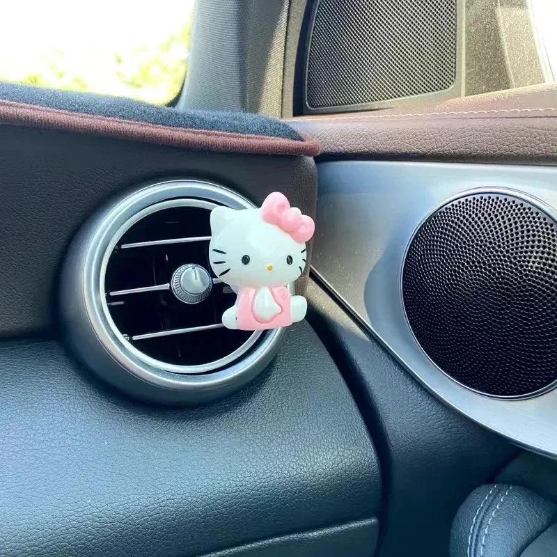 Hello Kitty Car Air Freshener Vent Clip Aromatherapy Ornament