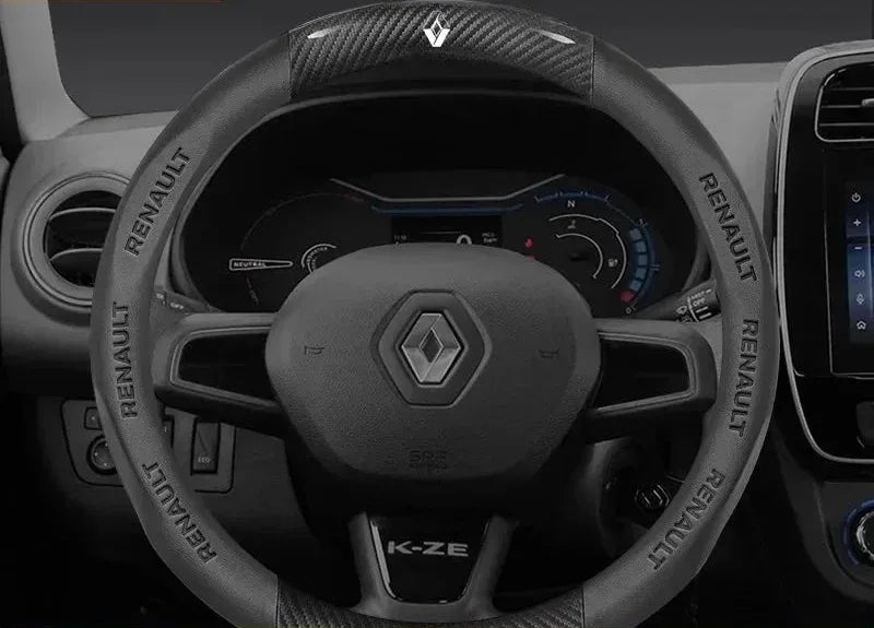 Renault Carbon Fiber Steering Wheel Cover