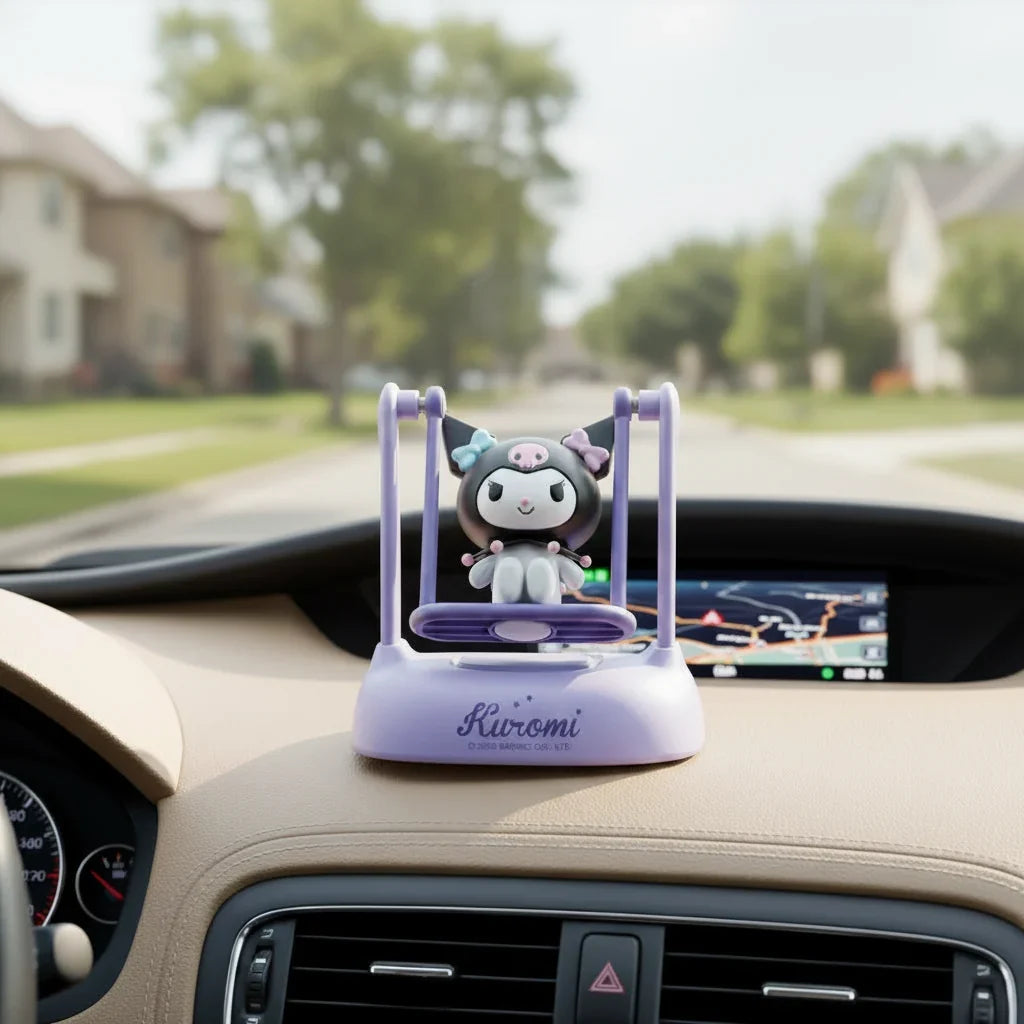 Hello Kitty & Kuromi Solar Car Air Freshener