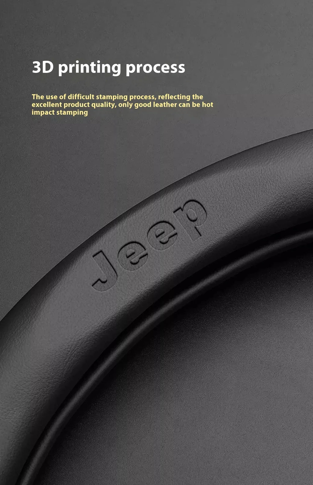 Jeep Wrangler Car Steering Wheel Cover