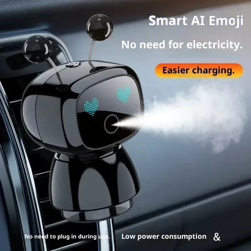 AutoTech Robot Car Aromatherapy Diffuser - LED Air Freshener