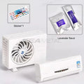 Solar Powered Car Air Freshener Diffuser AC Vent Aromatherapy Ornament