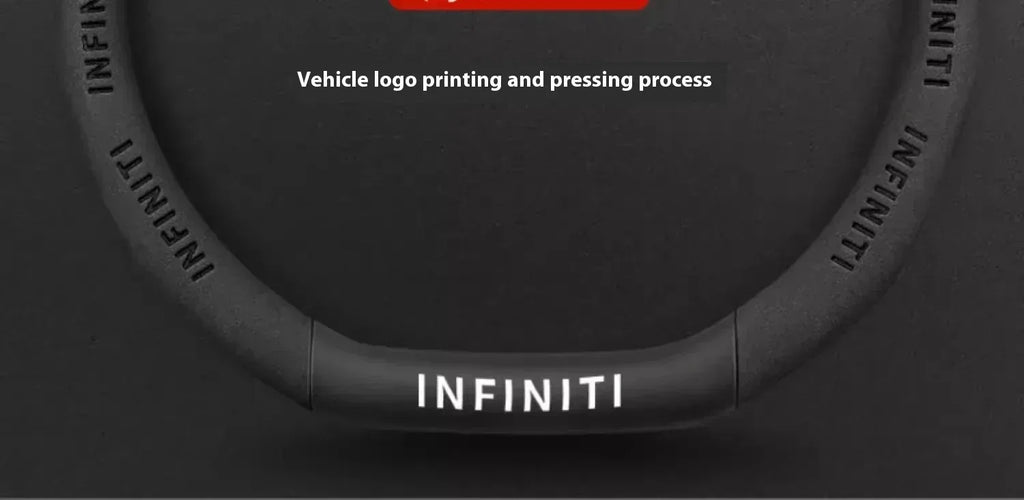 Infiniti Carbon Fiber Leather Steering Wheel Cover