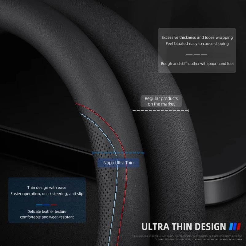 Chevrolet Leather Steering Wheel Cover