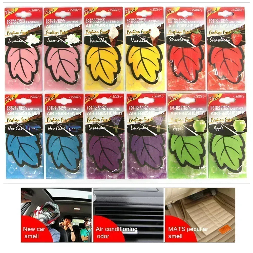 Leaf Shape Hanging Car Air Freshener