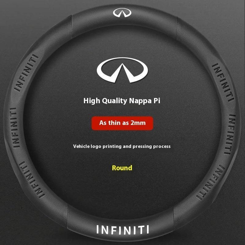 Infiniti Carbon Fiber Leather Steering Wheel Cover
