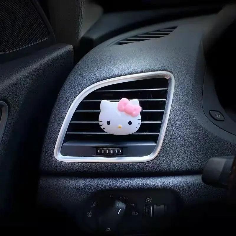 Hello Kitty Car Air Freshener Vent Clip Aromatherapy Ornament