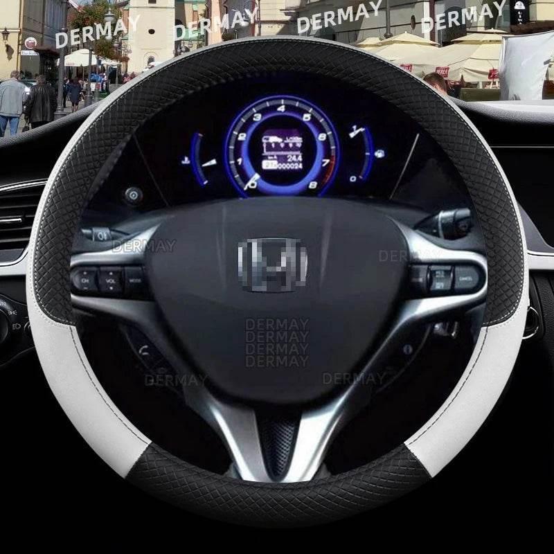 Honda Civic Leather Steering Wheel Cover
