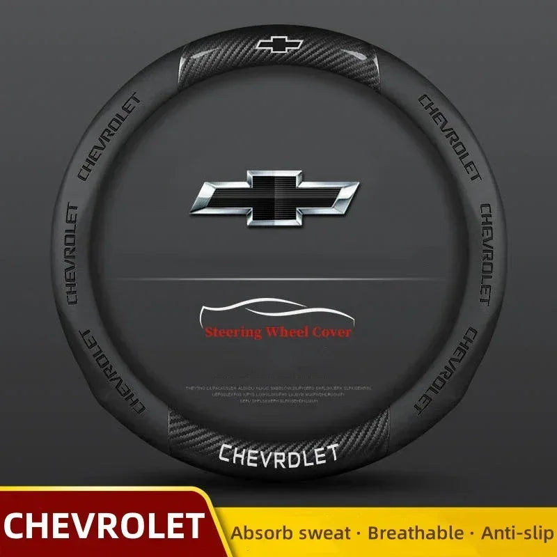 Chevrolet Cruze Silverado Tahoe 3D Embossed Steering Wheel Cover