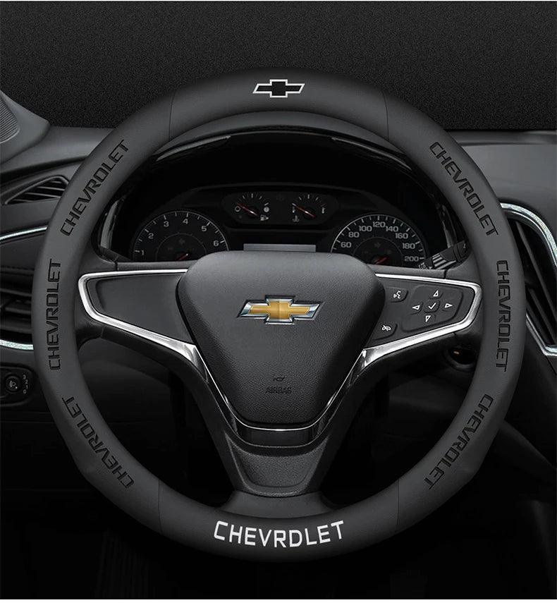 Chevrolet Cruze Silverado Tahoe 3D Embossed Steering Wheel Cover