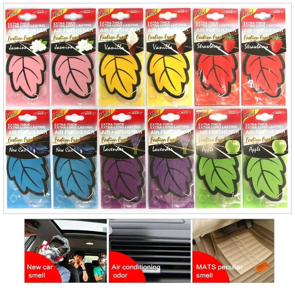Leaf Shape Hanging Car Air Freshener