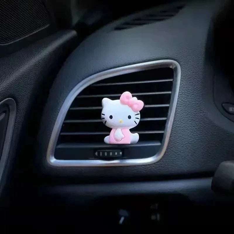 Hello Kitty Car Air Freshener Vent Clip Aromatherapy Ornament