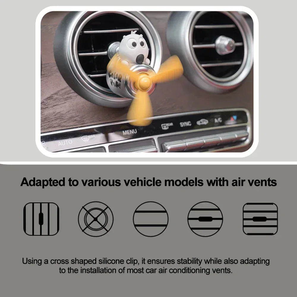AutoPro DIY Perfume Vent Clip Car Air Freshener Diffuser