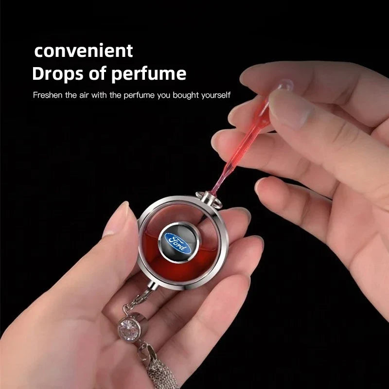 Ford Metal Lace Car Air Freshener Pendant