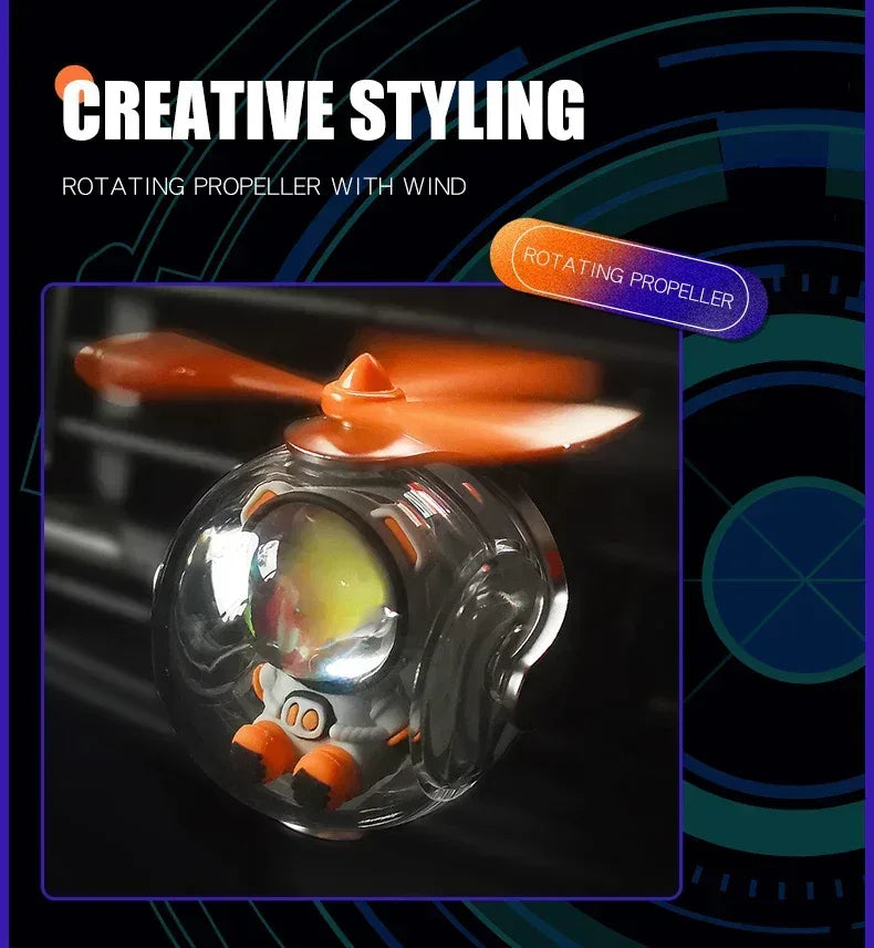 Helicopter Propeller Car Air Freshener Vent Clip Diffuser