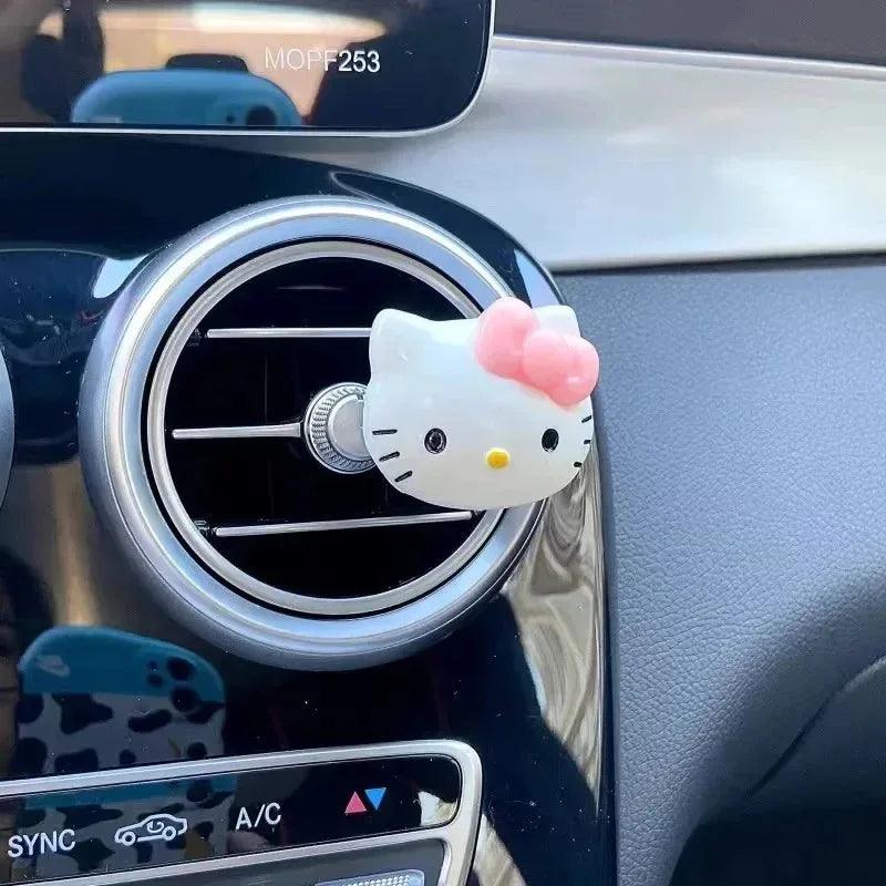 Hello Kitty Car Air Freshener Vent Clip Aromatherapy Ornament