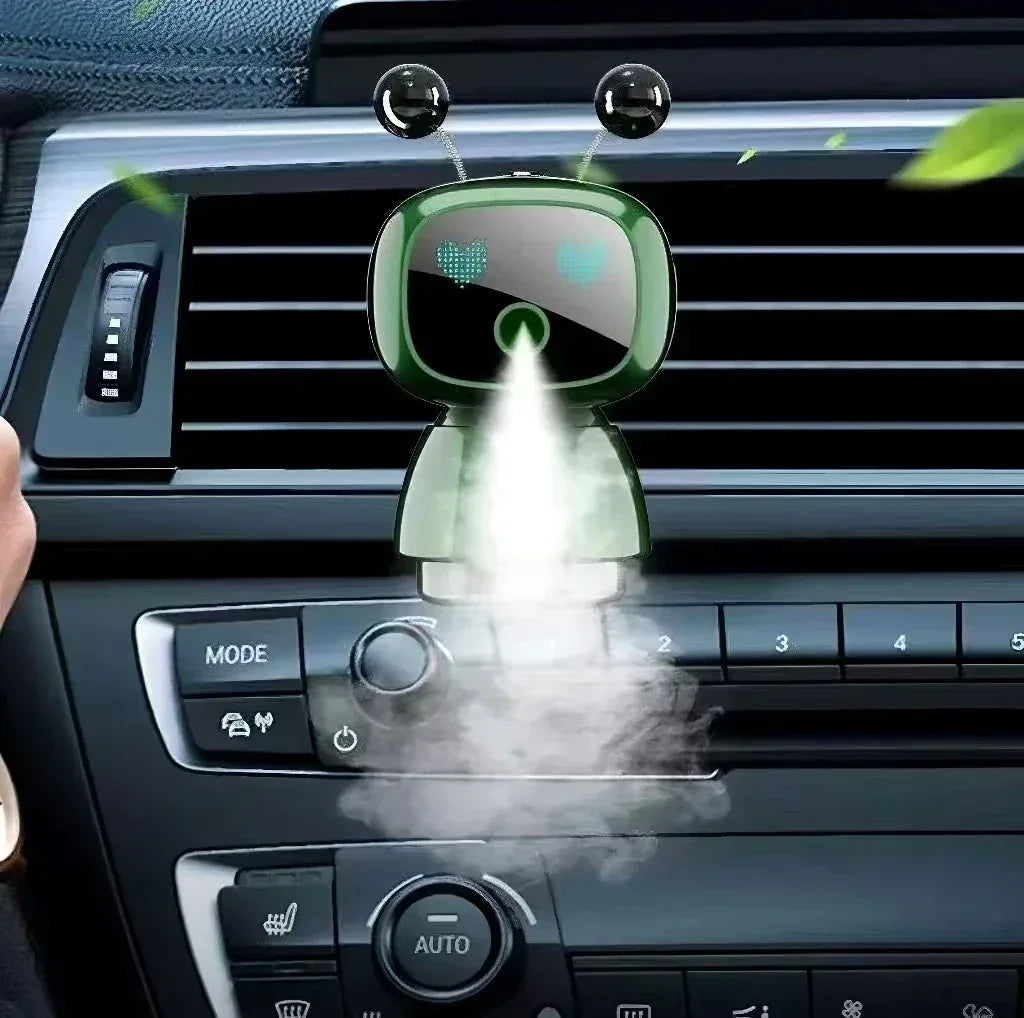 AutoTech Robot Car Aromatherapy Diffuser - LED Air Freshener