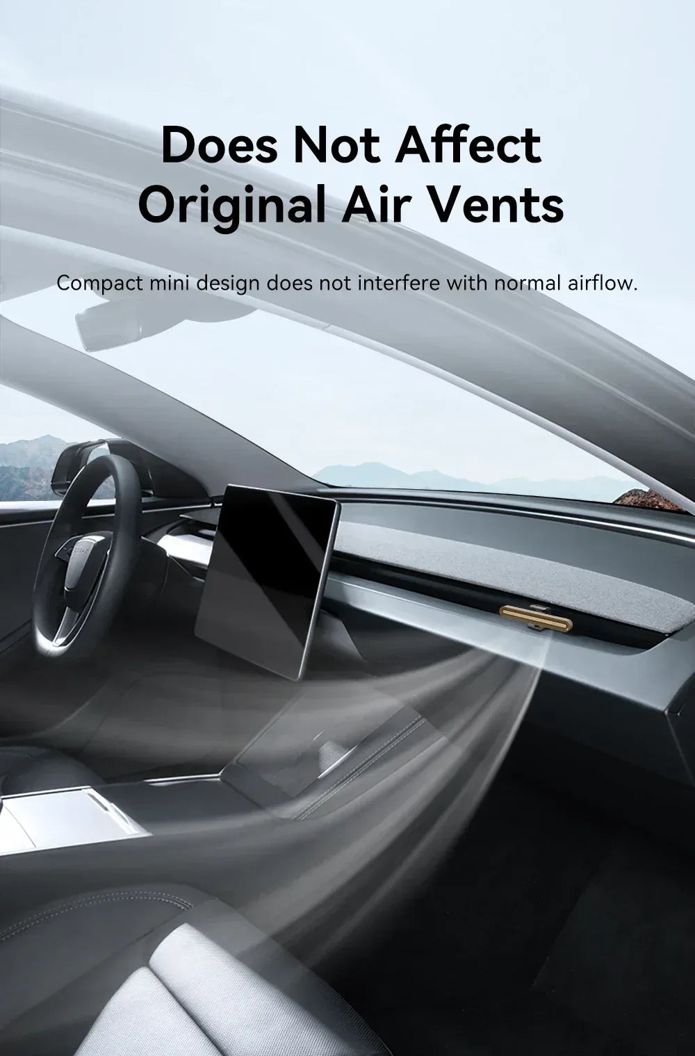 Tesla Model 3 & Model Y Air Vent Diffuser Clip