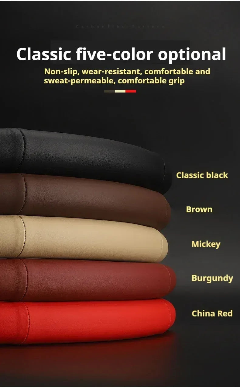 Citroen Leather Steering Wheel Cover