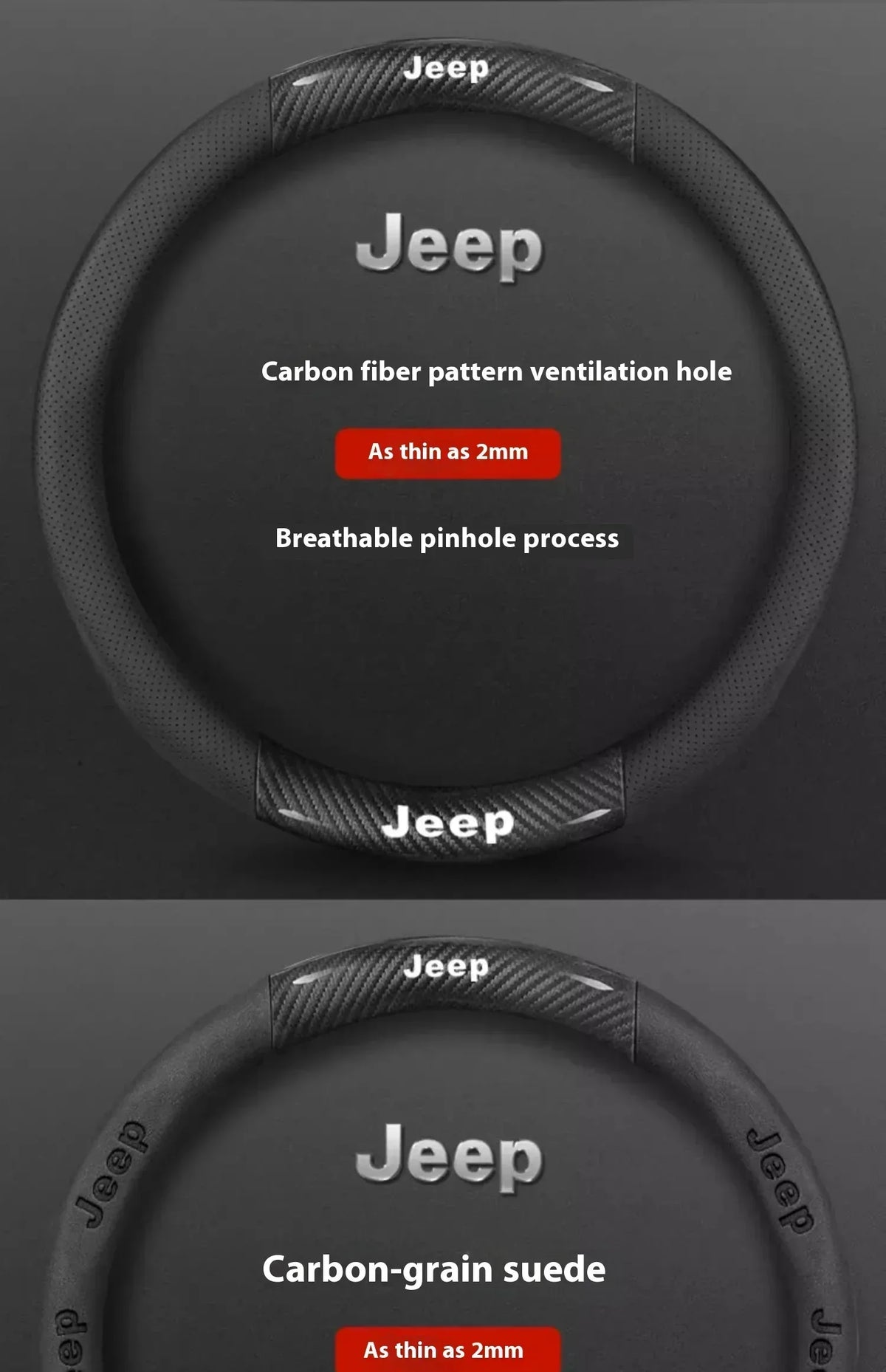 Jeep Wrangler Car Steering Wheel Cover