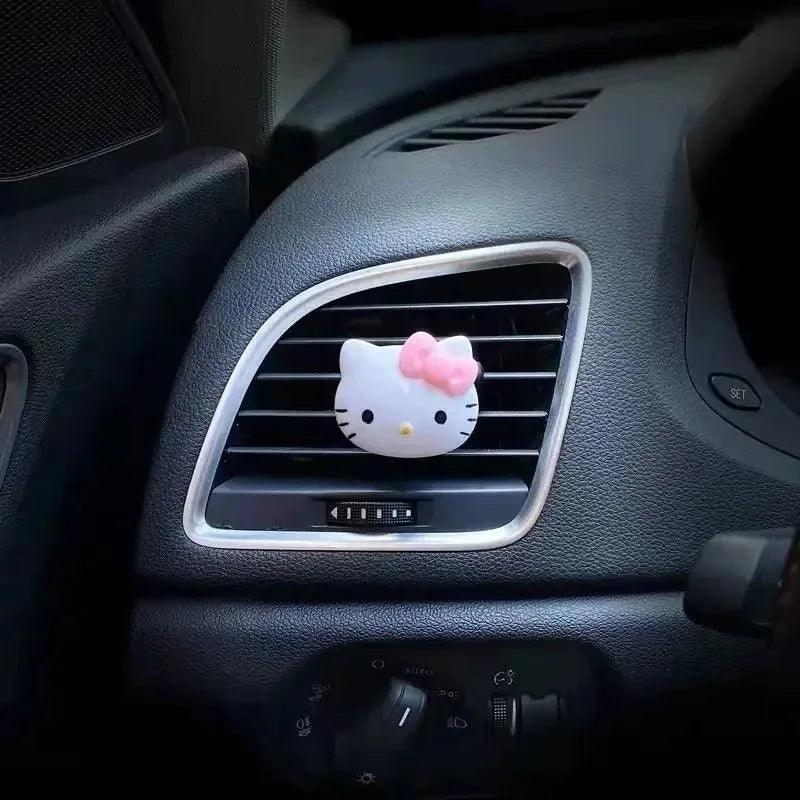 Hello Kitty Car Air Freshener Vent Clip Aromatherapy Ornament