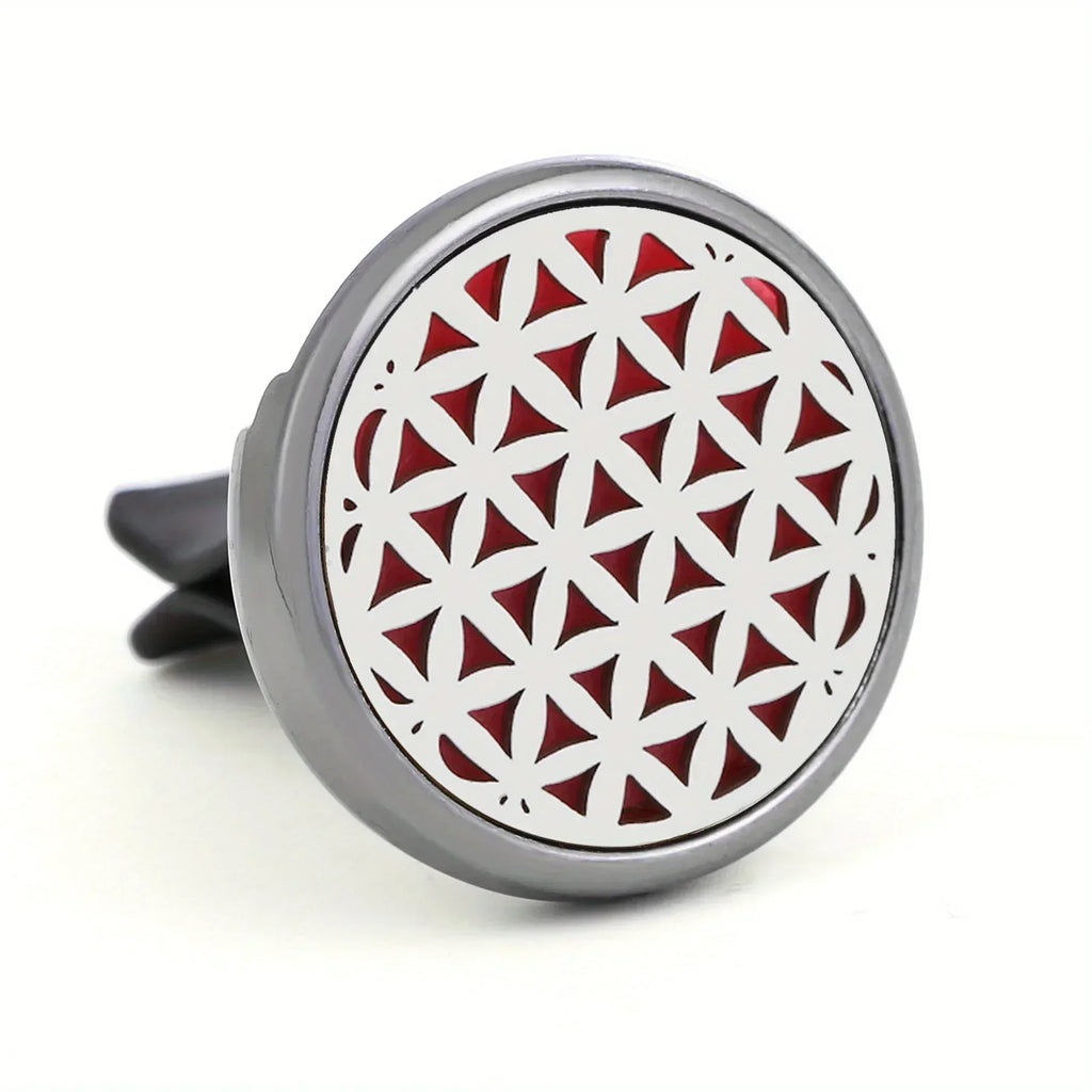 Refillable Car Air Freshener Vent Clip with 10 Pads