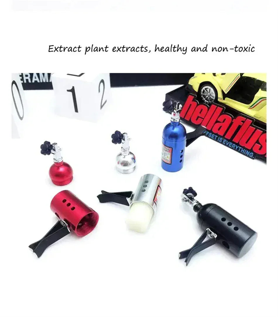 Turbo Car Air Freshener Aluminum Vent Clip Diffuser