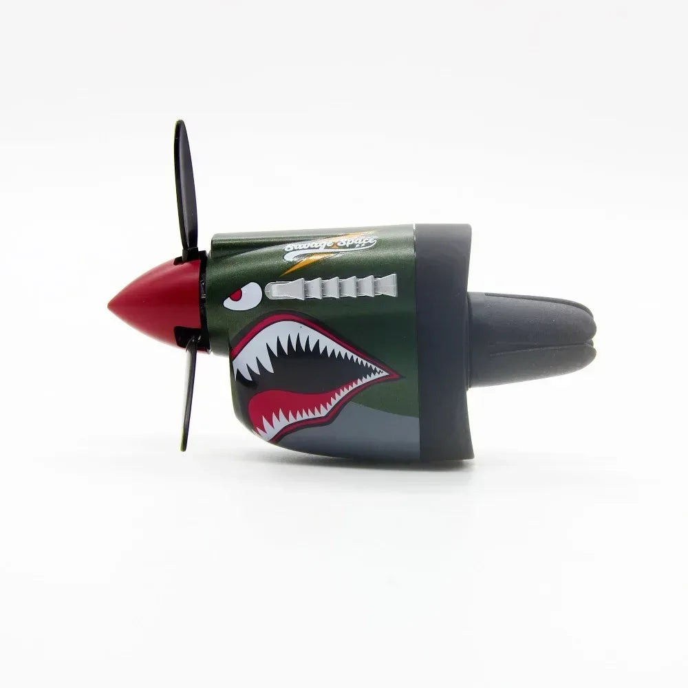 Car Air Freshener Rotating Propeller Fan Diffuser