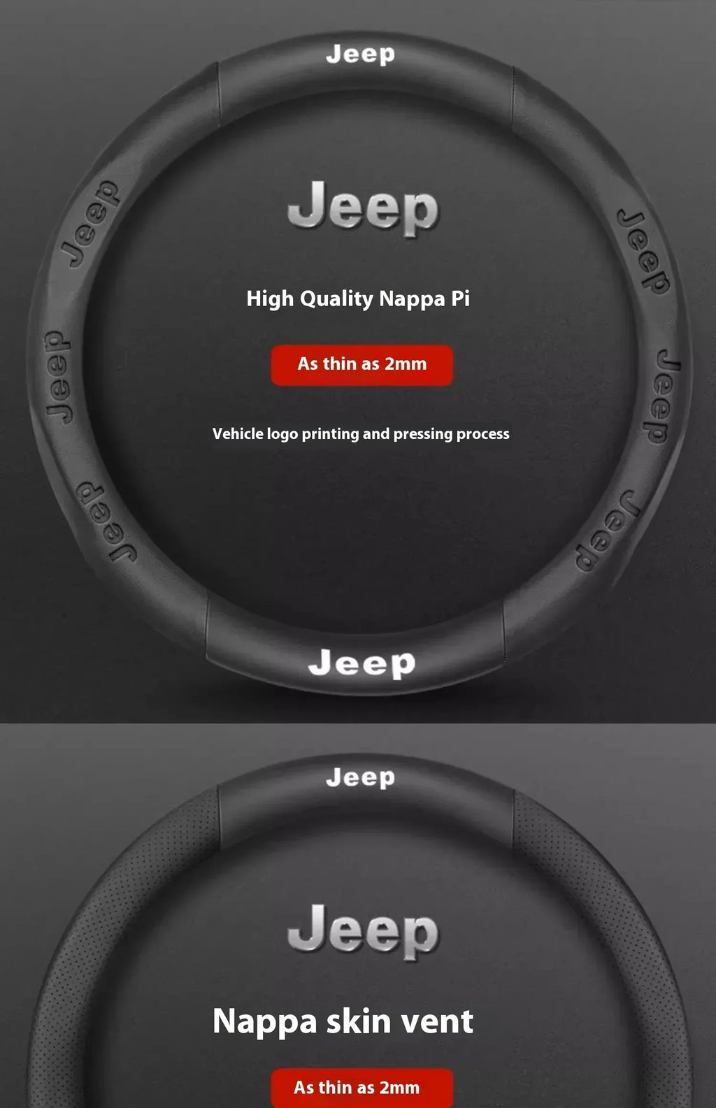 Jeep Wrangler Car Steering Wheel Cover