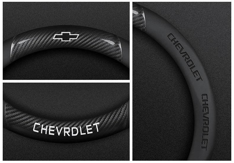 Chevrolet Cruze Silverado Tahoe 3D Embossed Steering Wheel Cover