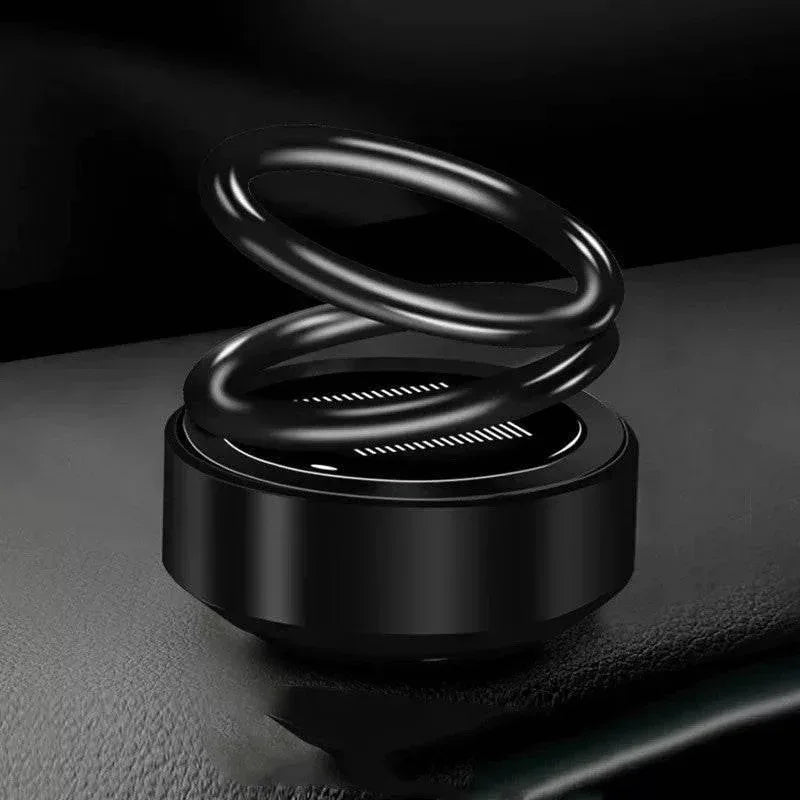 Solar Auto-Rotation Car Air Freshener