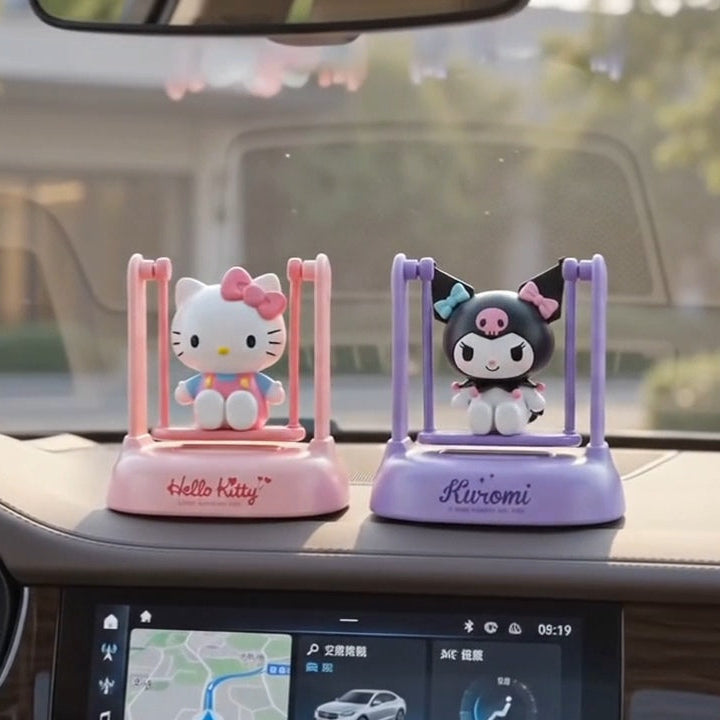 Hello Kitty & Kuromi Solar Car Air Freshener