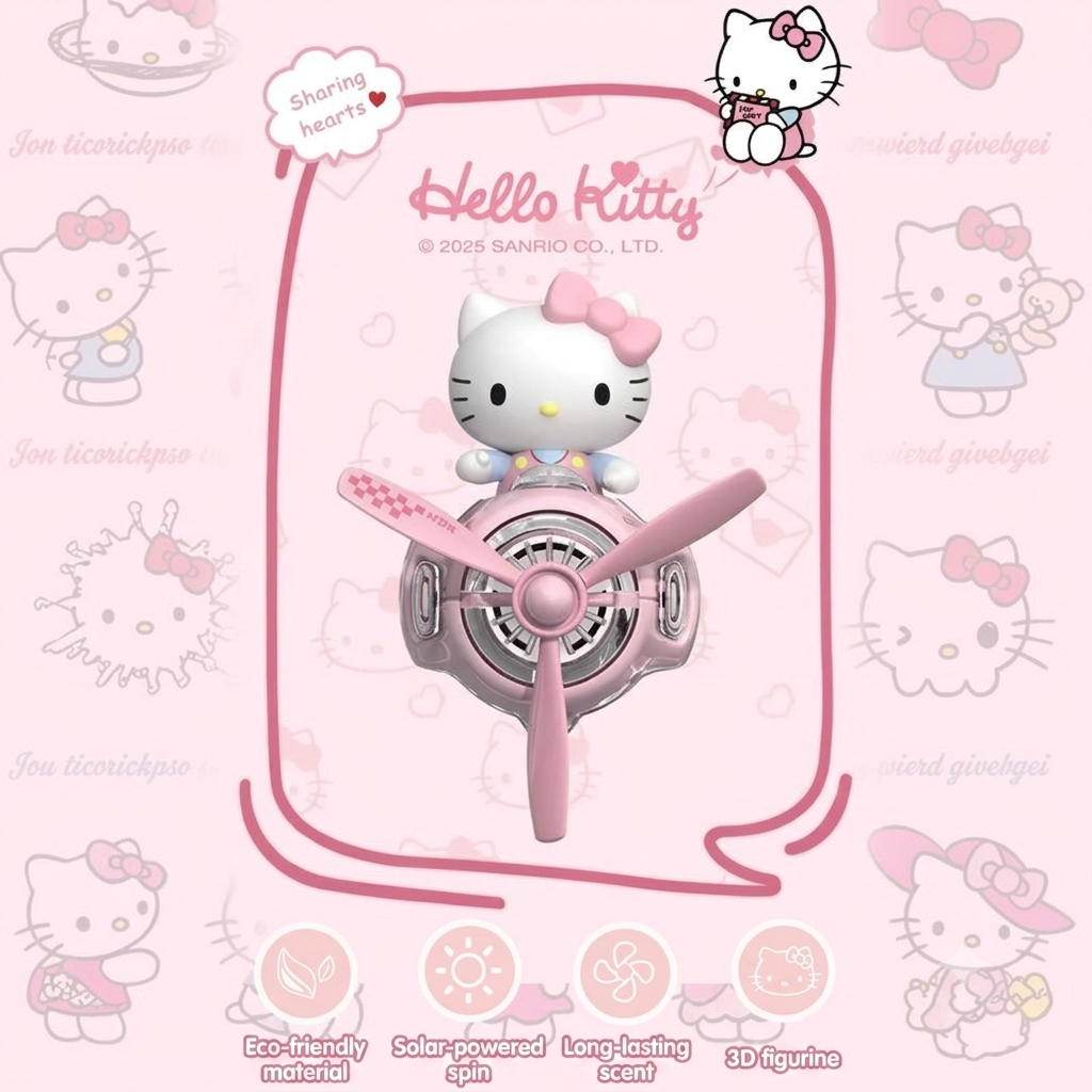 Sanrio Kuromi & Hello Kitty Car Air Freshener