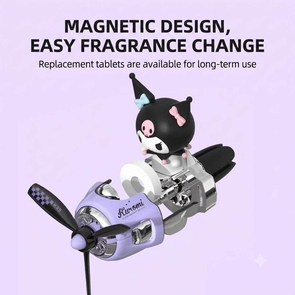 Sanrio Kuromi & Hello Kitty Car Air Freshener