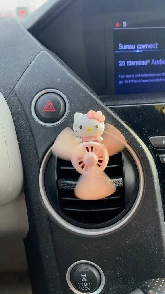 Hello Kitty Car Air Freshener & Phone Holder