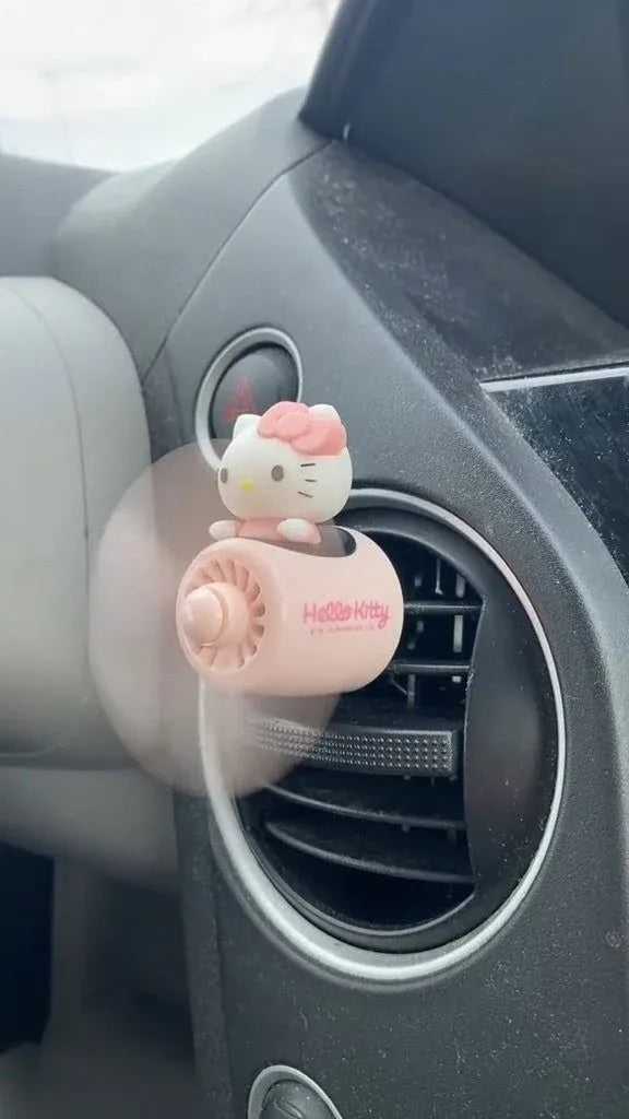 Hello Kitty Car Air Freshener & Phone Holder
