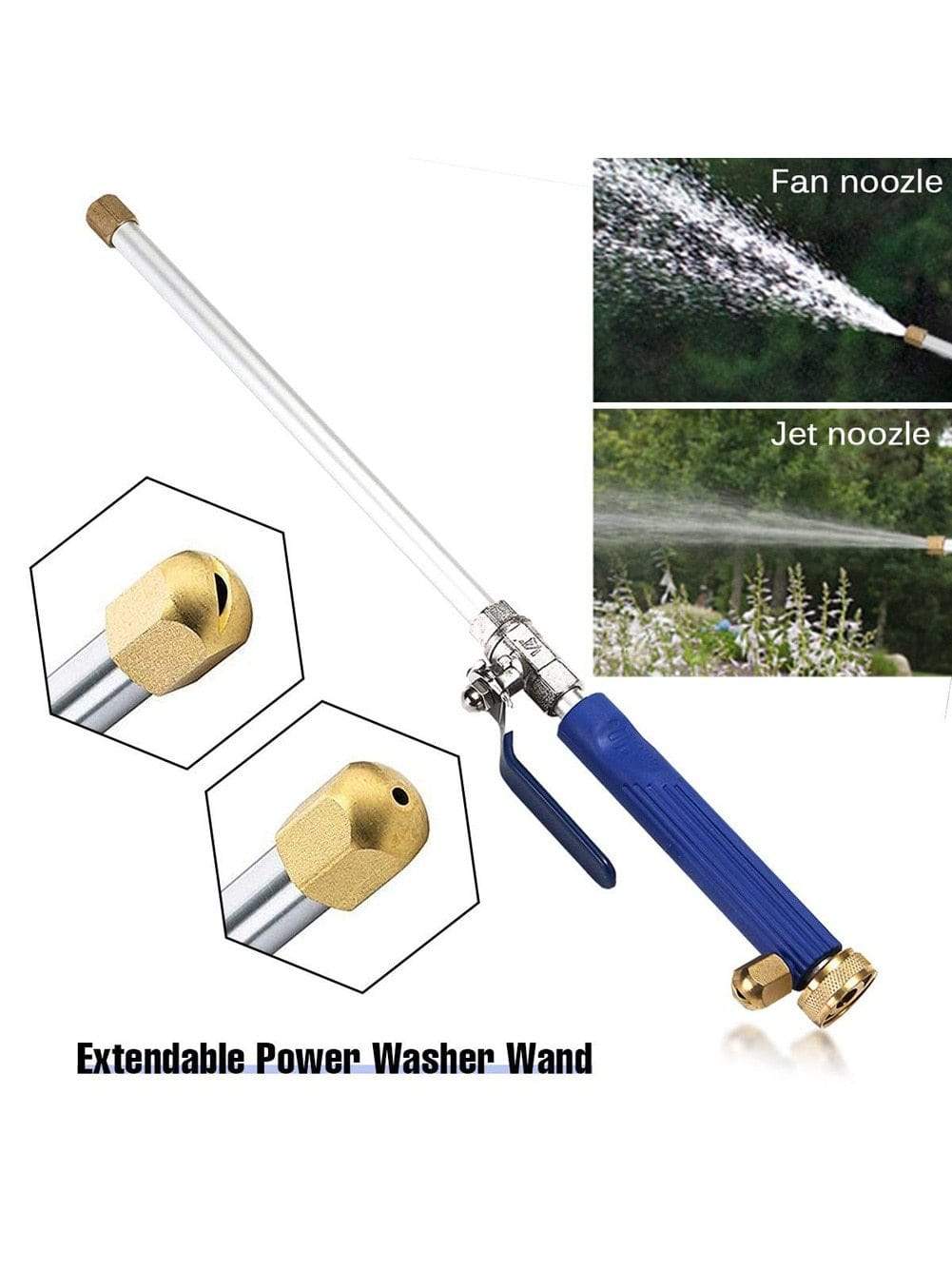 2-in-1 High Pressure Power Washer
