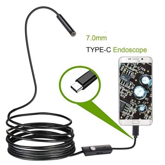7mm Endoscope and Borescope Flexible IP67 Waterproof Camera