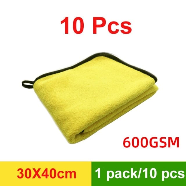 Super Absorbent Microfiber Towels (600 GSM)