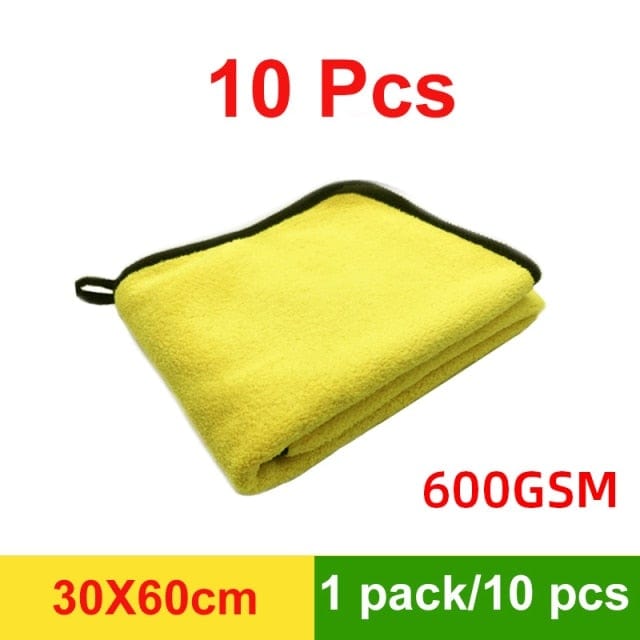 Super Absorbent Microfiber Towels (600 GSM)