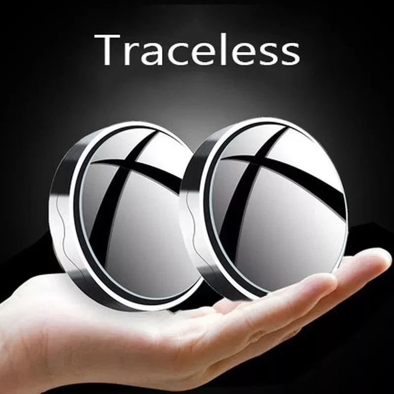 360° Wide Angle Convex Dual-Mount Side-View Blind Spot Mirrors