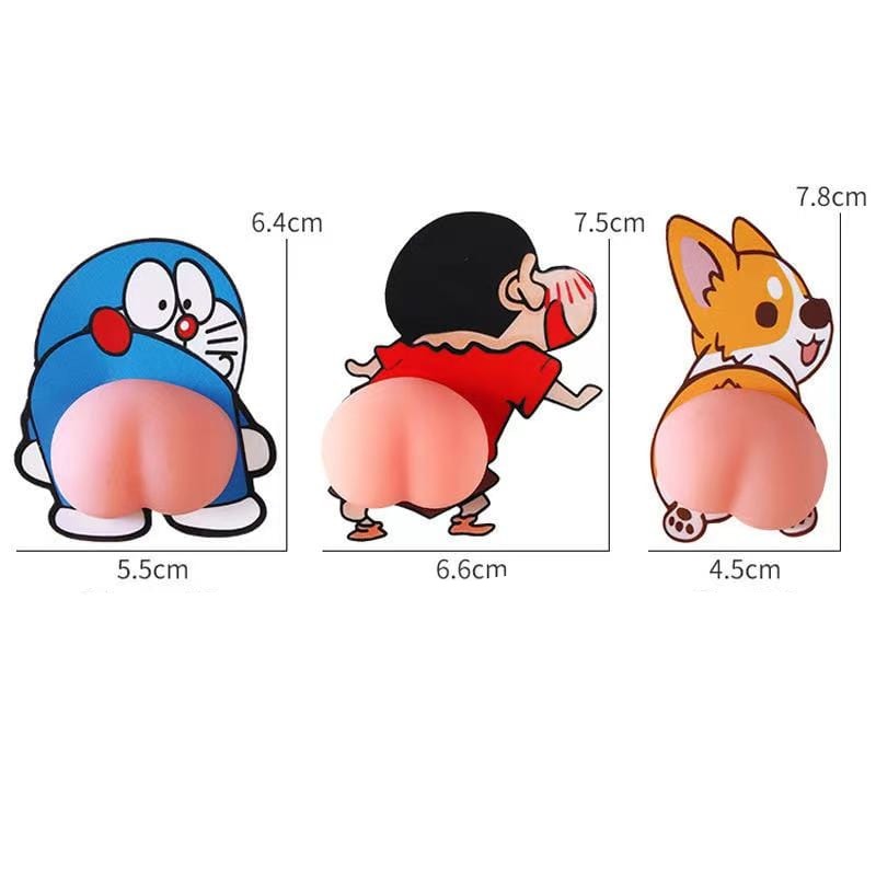 3D Cartoon Bumper Door Protectors
