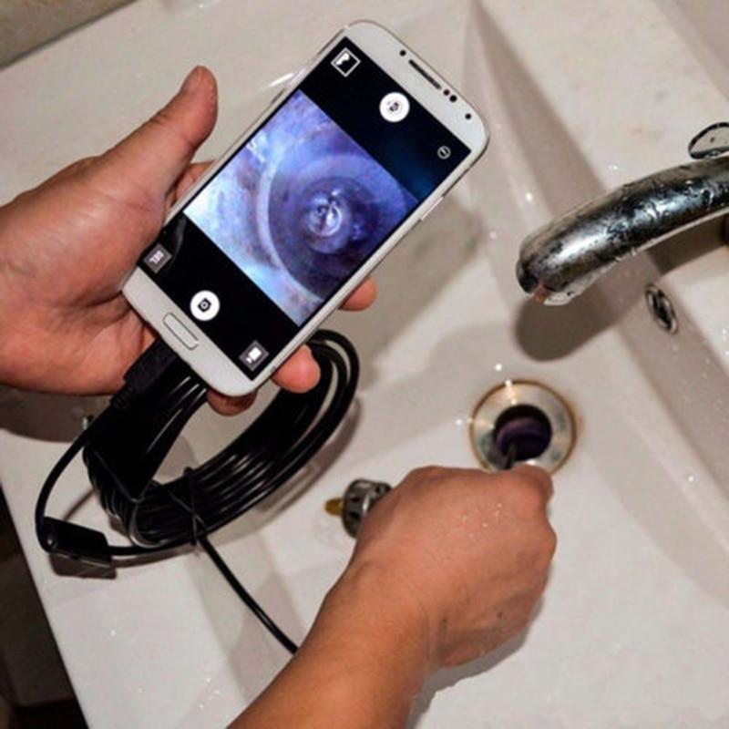 7mm Endoscope and Borescope Flexible IP67 Waterproof Camera