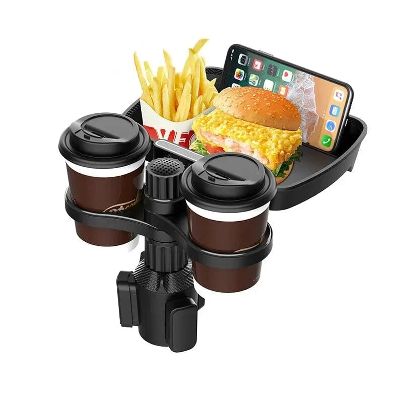 Adjustable 360° Rotating Car Food Tray